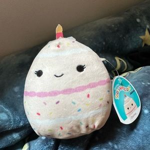 Birthday cake Squishmallow.